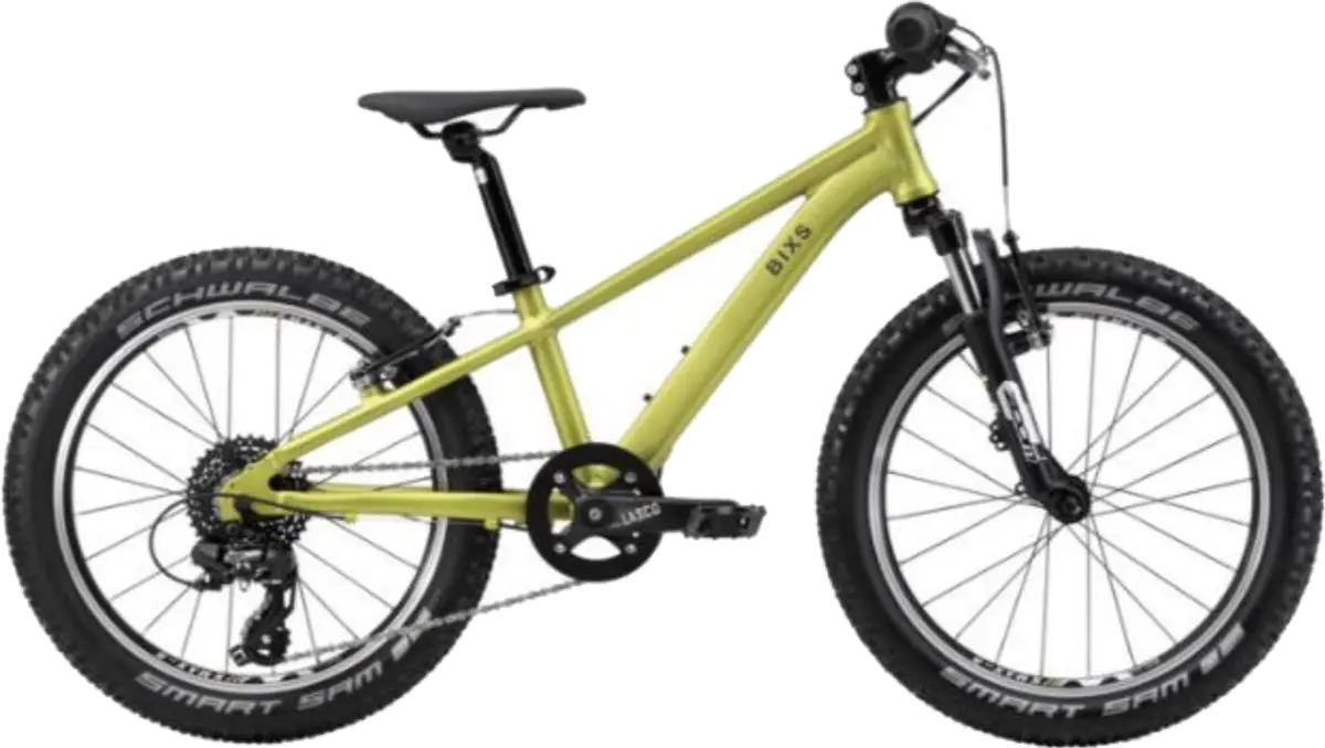 Grünes BiXS Kinder-Mountainbike